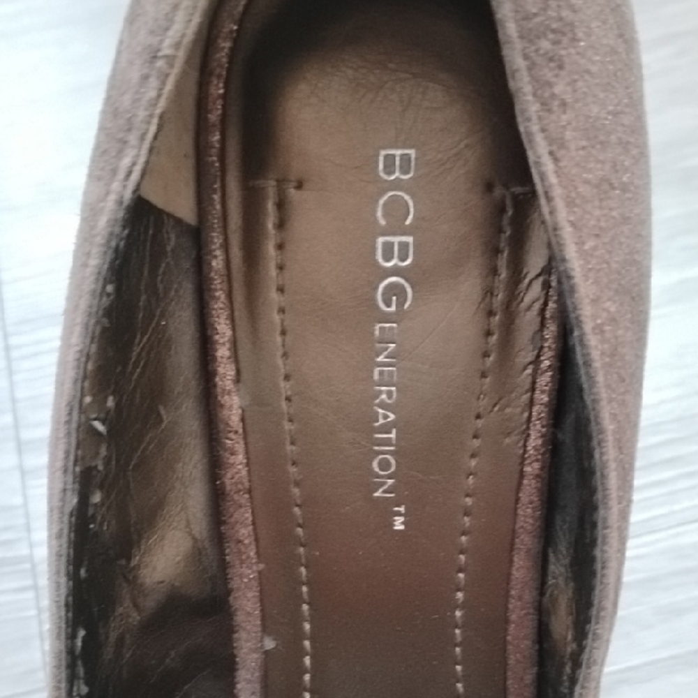 BCBGeneration Metallic Bronze Platform Pumps - image 3